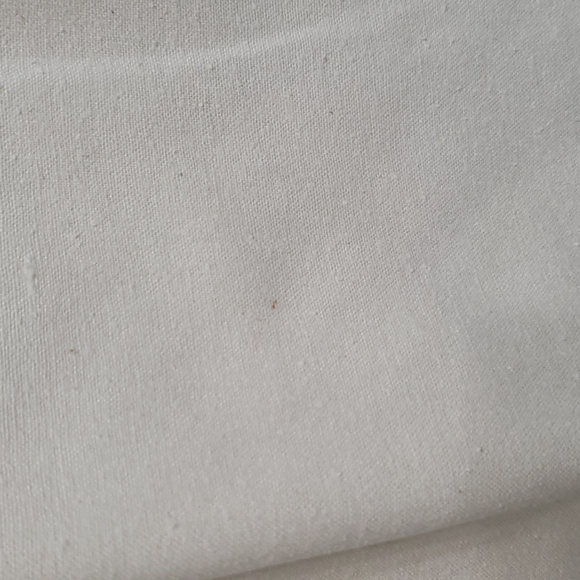 Vintage 90s Georgiou Cream Silk Skirt w/ Pockets - Picture 8 of 12